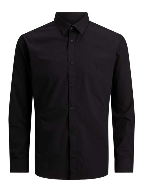 JJJOE SHIRT LS PLAIN Black