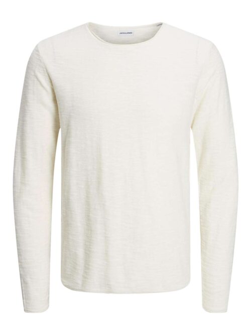 JJSLUB KNIT CREW NECK Cloud Dancer