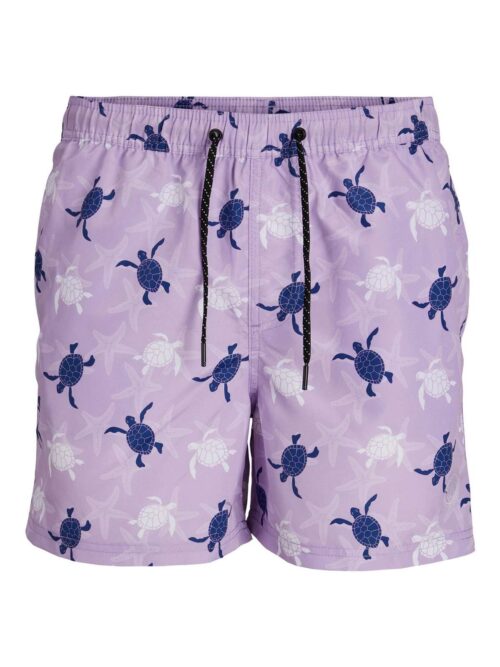 JPSTFIJI JJSWIM AOP LY SN Purple Rose