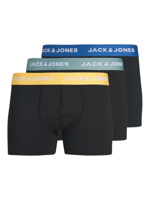 JACGRANT MIRCO TRUNKS 3 PACK Black