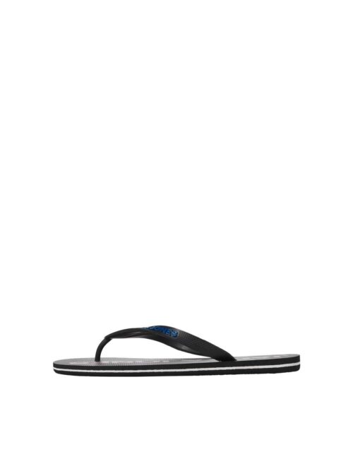 JFWLOGO FLIP FLOP Anthracite