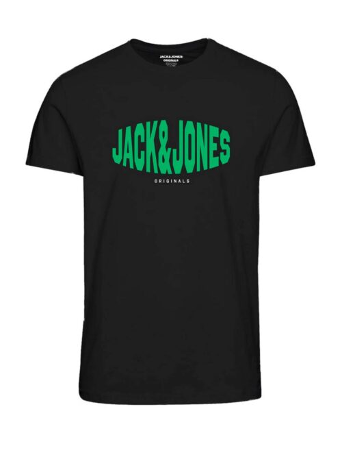 JORMARQUE TEE SS CREW NECK FST Black