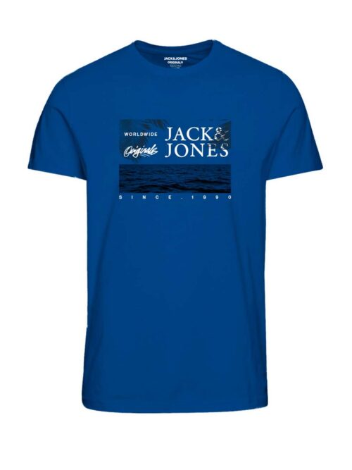 JORLOCKS TEE SS CREW NECK FST Nautical Blue