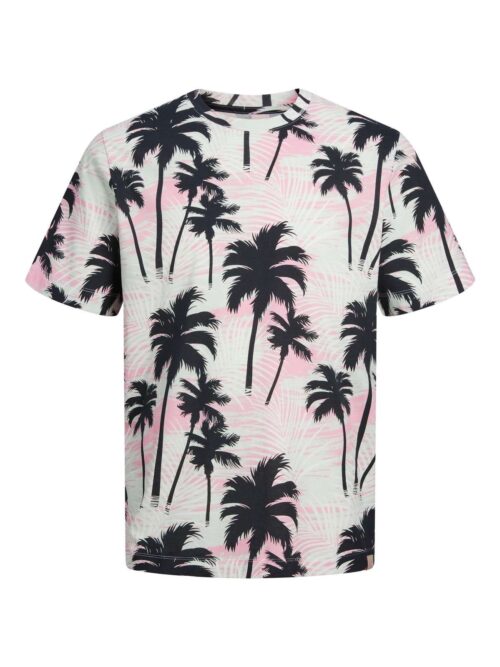 JORTULUM AOP TEE SS CREW NECK Prism Pink
