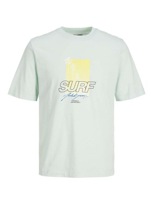 JORTULUM STATEMENT TEE SS CREW NECK Pale Blue