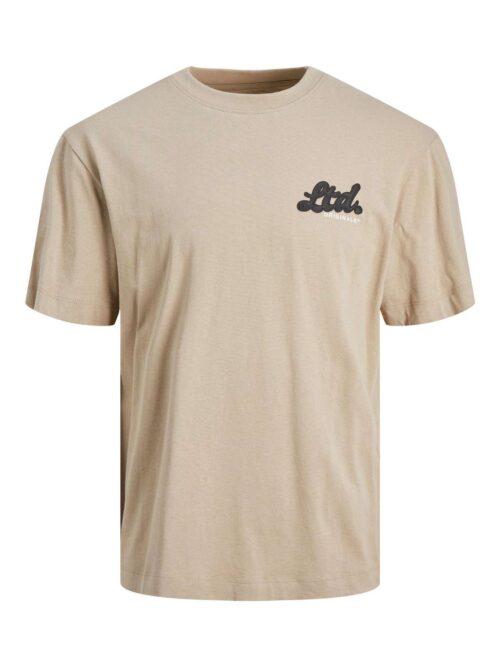 JORCABANA SLOGAN TEE SS CREW NECK Crockery