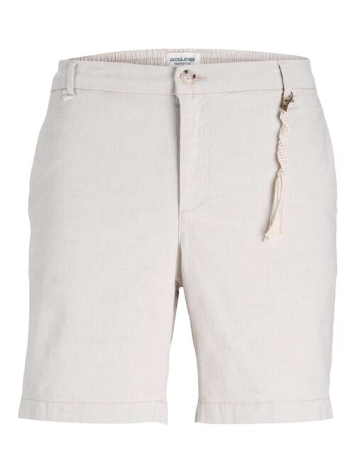 JPSTCOVE JJLINEN SHORTS AKM White Pepper