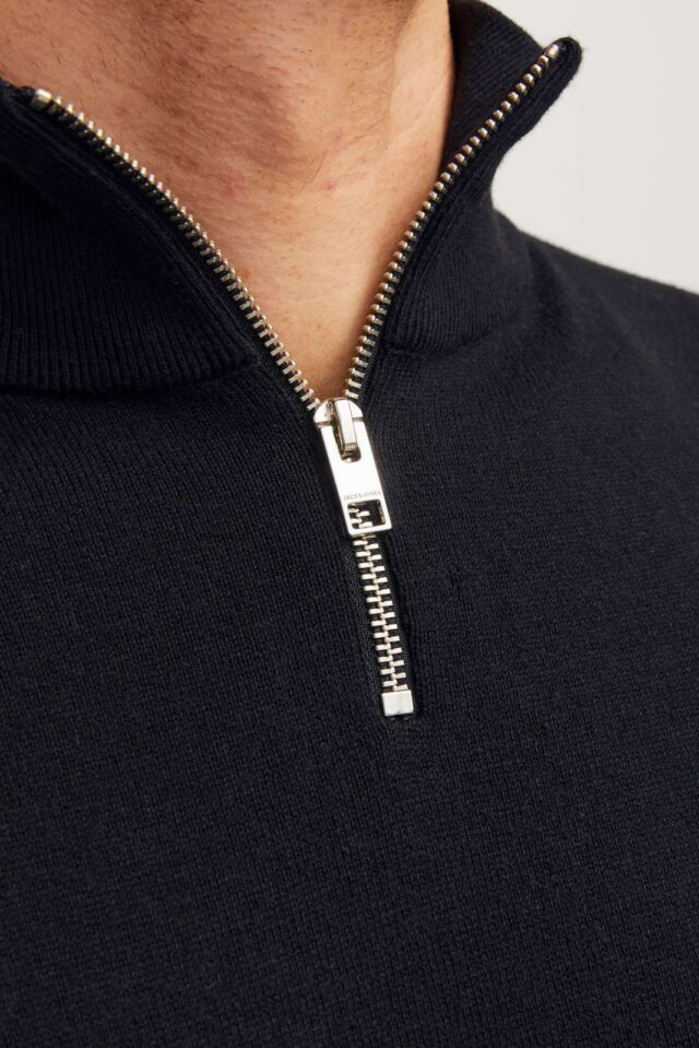 JJEEMIL KNIT HALF ZIP NOOS