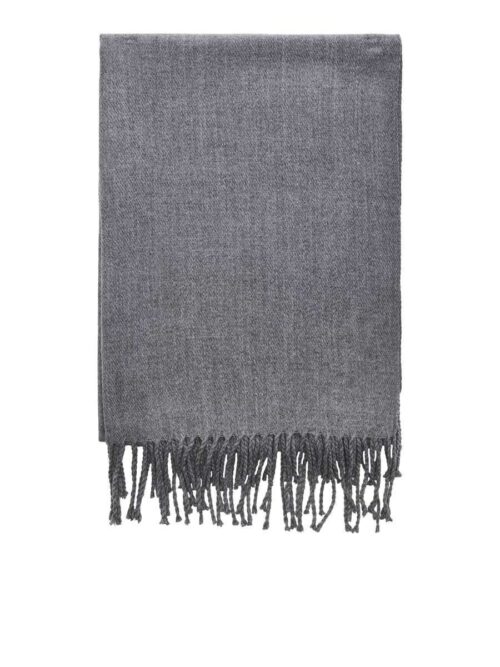 JACSOLID WOVEN SCARF NOOS Grey Melange