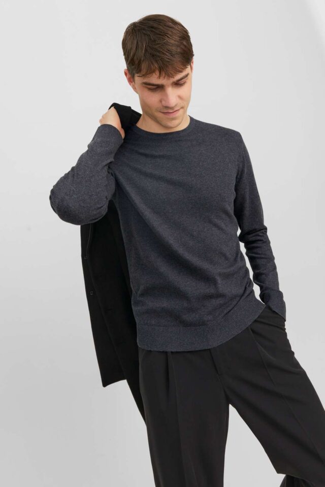 JJEEMIL KNIT CREW NECK NOOS