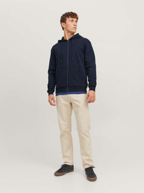 JJEBRADLEY SWEAT ZIP HOOD NOOS Navy Blazer