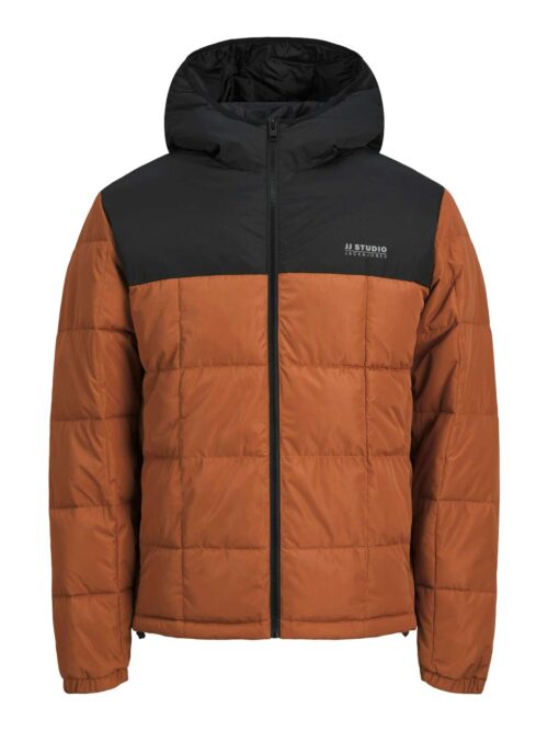 JJBEN SQUARE HOOD JACKET Mocha Bisque