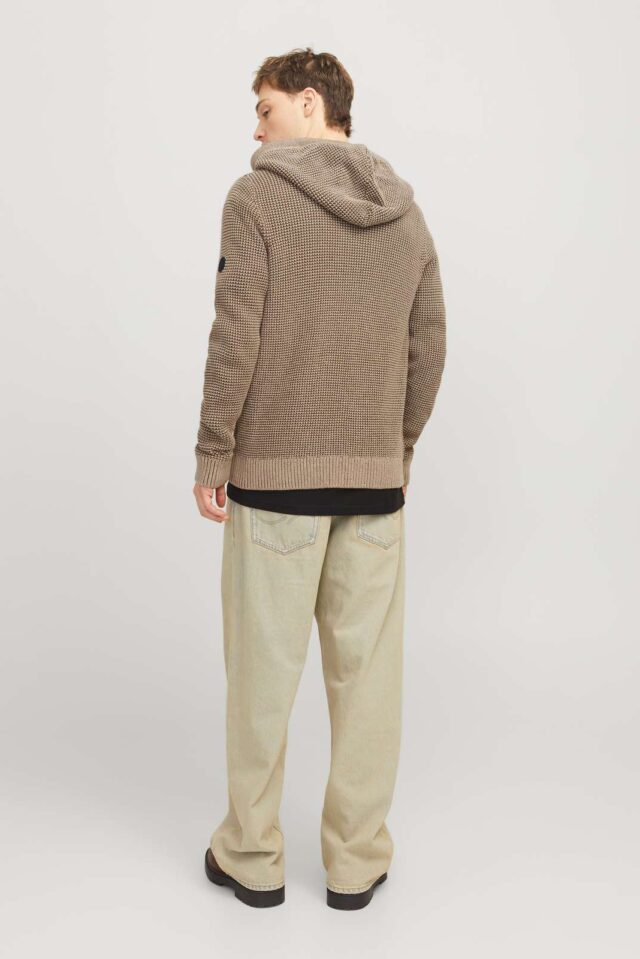 JJERIK KNIT ZIP HOOD