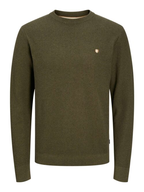 JPRBLURONY KNIT CREW NECK Olive Night