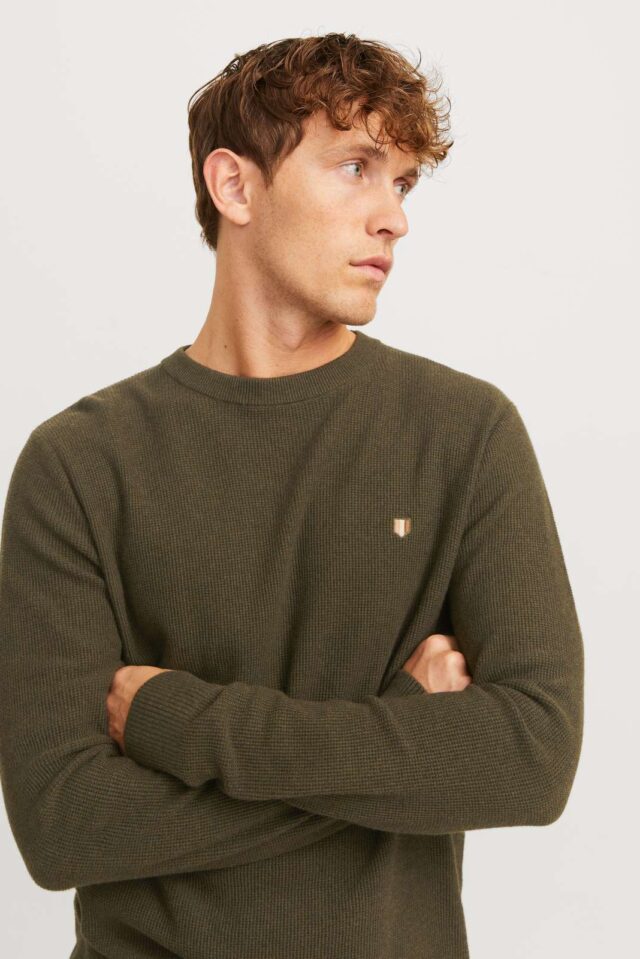 JPRBLURONY KNIT CREW NECK