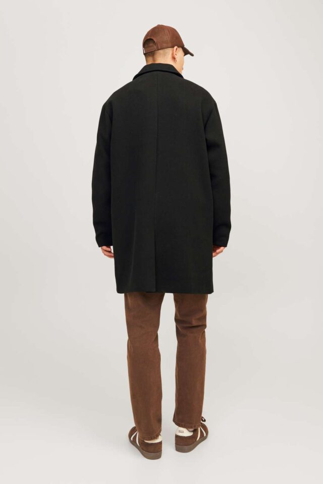 JORVERMONT WOOL BLEND MAC COAT
