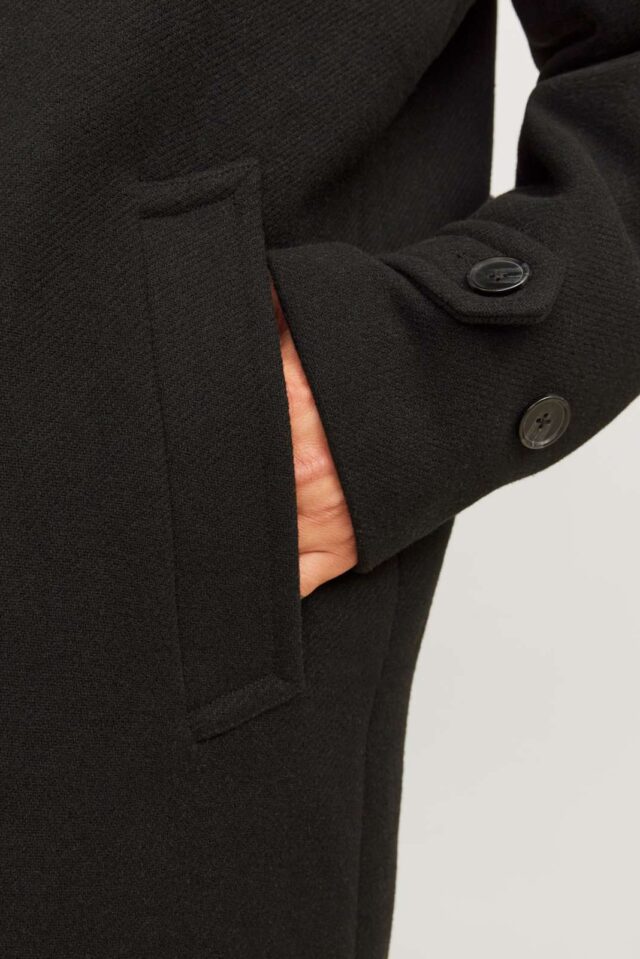 JORVERMONT WOOL BLEND MAC COAT