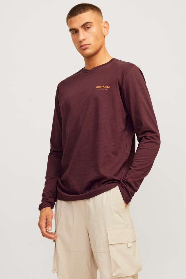 JJALVIS TEE LS CREW NECK