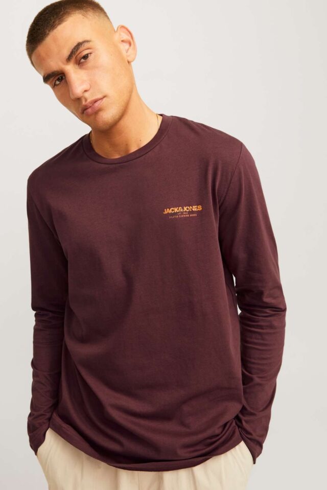 JJALVIS TEE LS CREW NECK