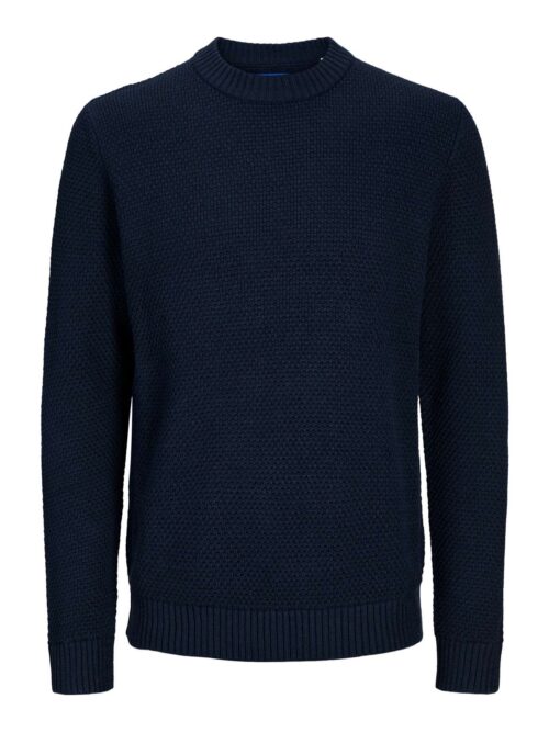 JOREATON KNIT CREW NECK BF Sky Captain