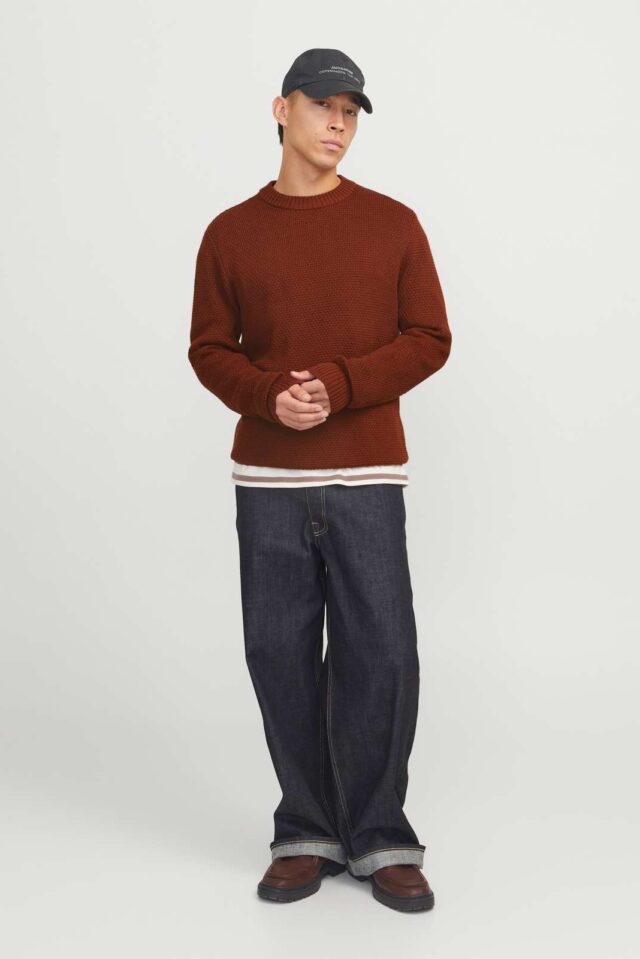 JOREATON KNIT CREW NECK BF