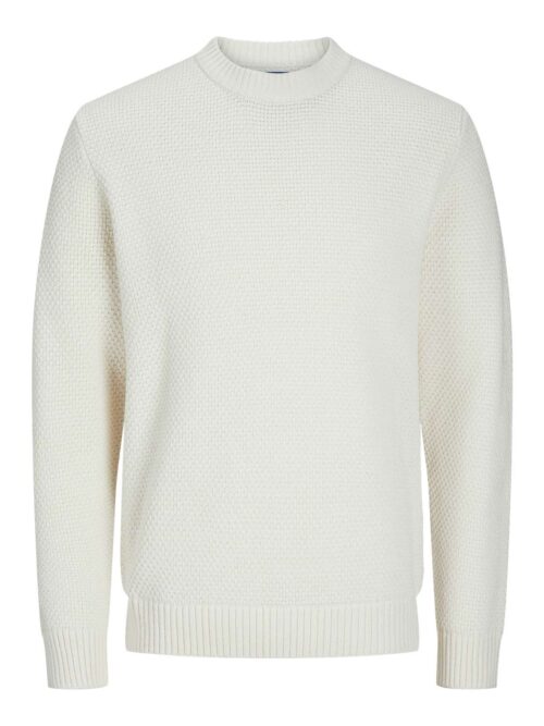 JOREATON KNIT CREW NECK BF Sea Salt