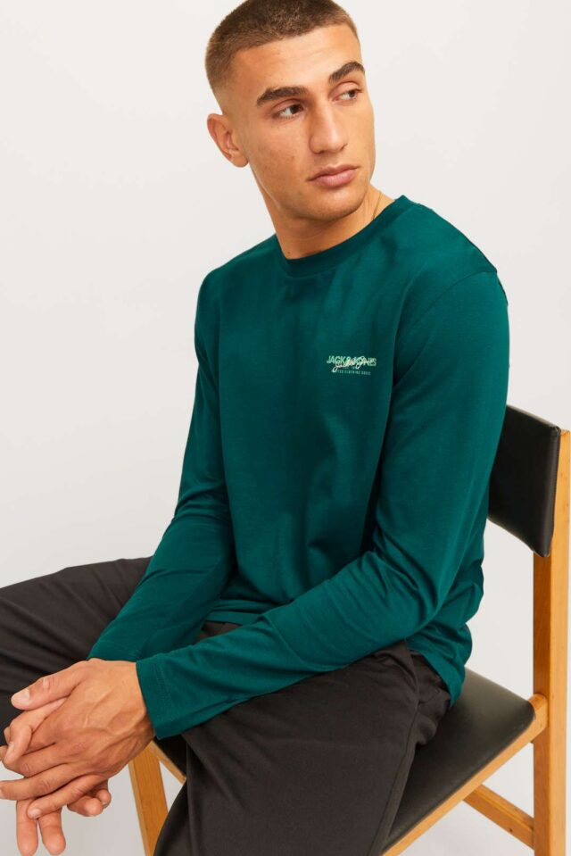 JJALVIS TEE LS CREW NECK