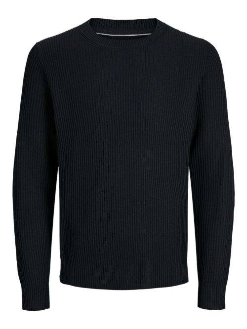JPRBLALIAM KNIT CREW NECK LN Black Beauty