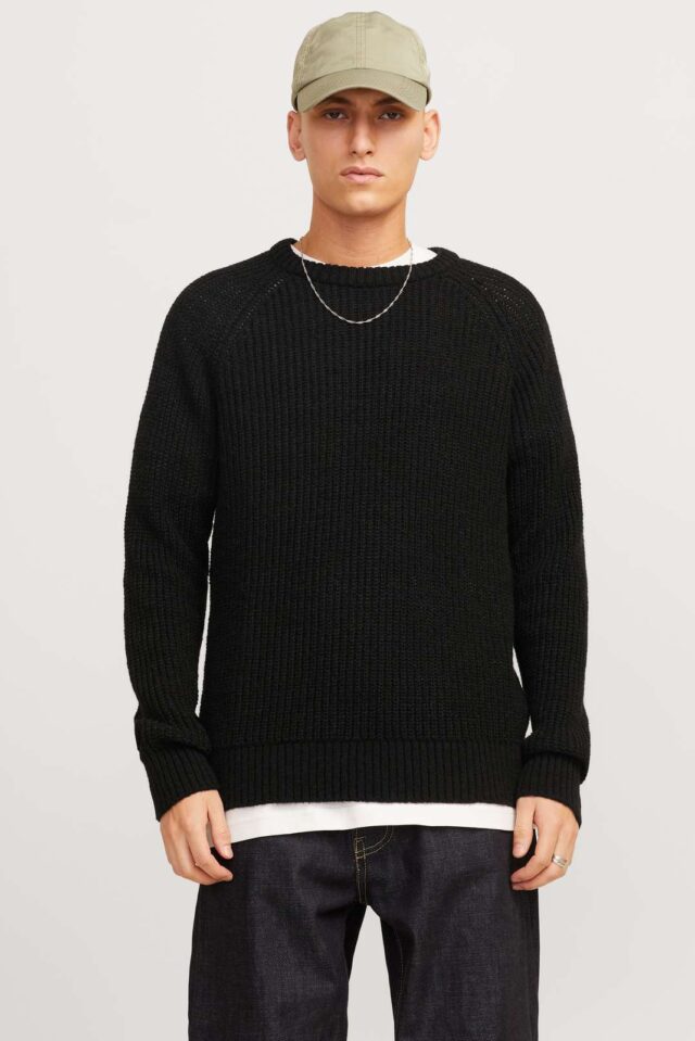 JJJONES KNIT CREW NECK