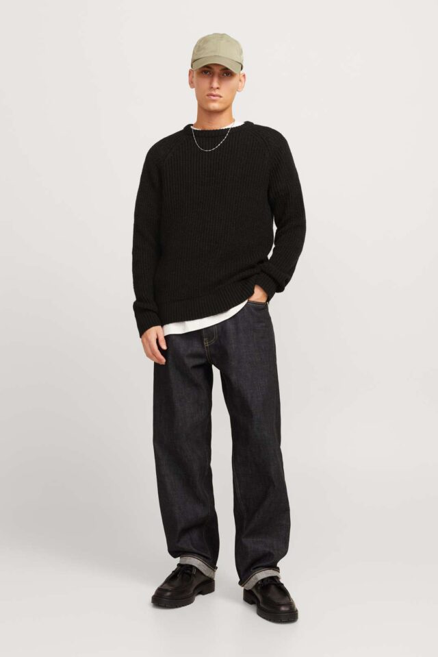 JJJONES KNIT CREW NECK
