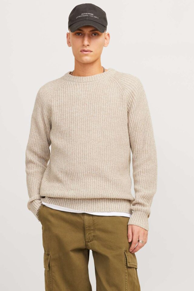 JJJONES KNIT CREW NECK