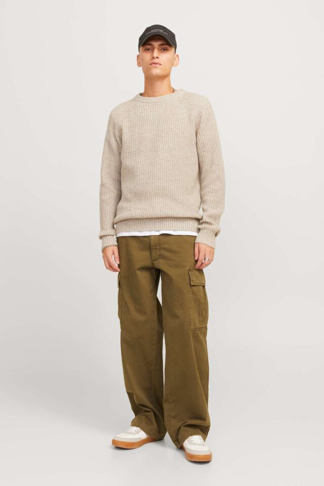 JJJONES KNIT CREW NECK