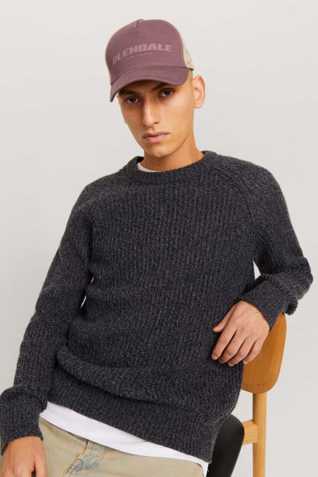JJJONES KNIT CREW NECK