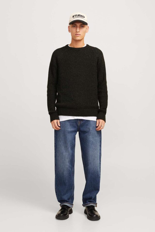 JJJONES KNIT CREW NECK