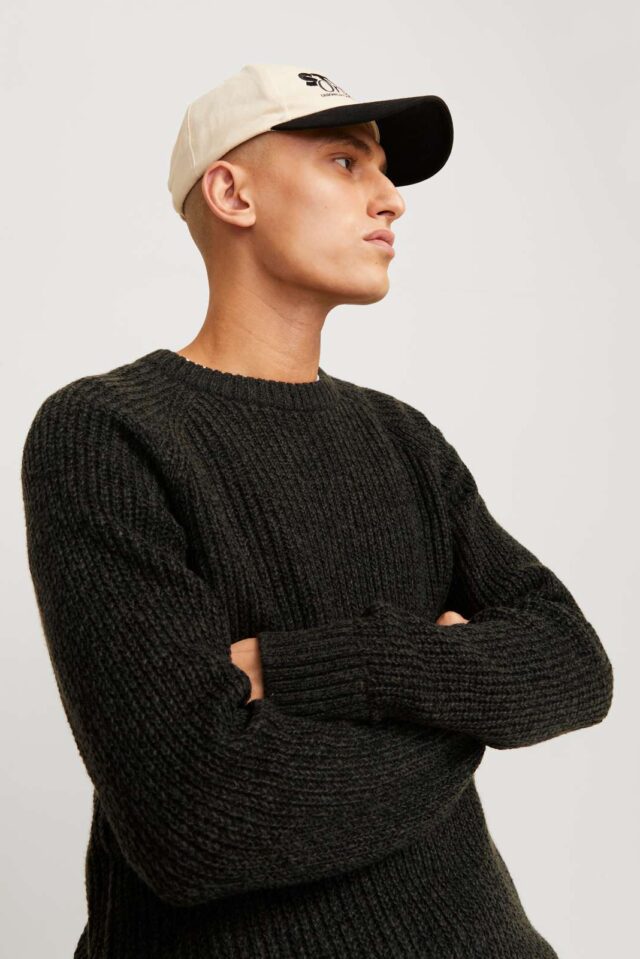 JJJONES KNIT CREW NECK