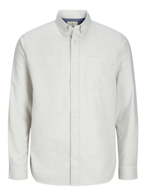 JPRBLUNORRIS FLANNEL LS SHIRT BF LN Cloud Dancer