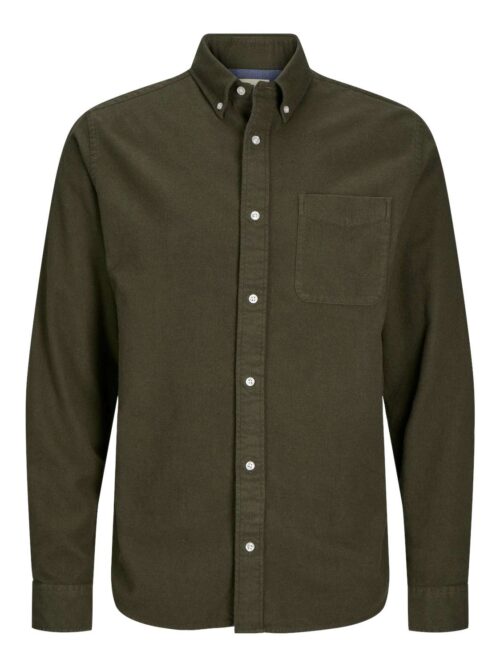 JPRBLUNORRIS FLANNEL LS SHIRT BF LN Peat
