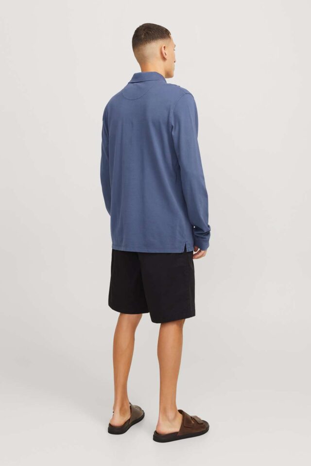 JPRBLUWILLIAM WASH LS POLO