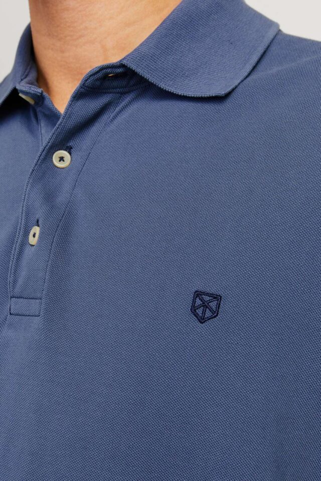 JPRBLUWILLIAM WASH LS POLO