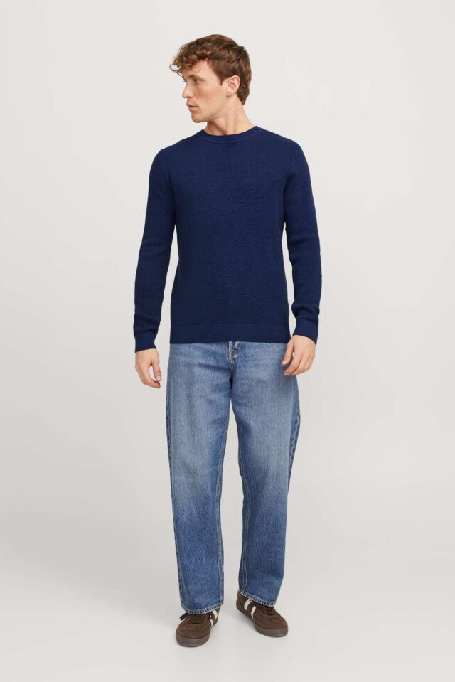 JPRBLUNOAH KNIT CREW NECK BF LN