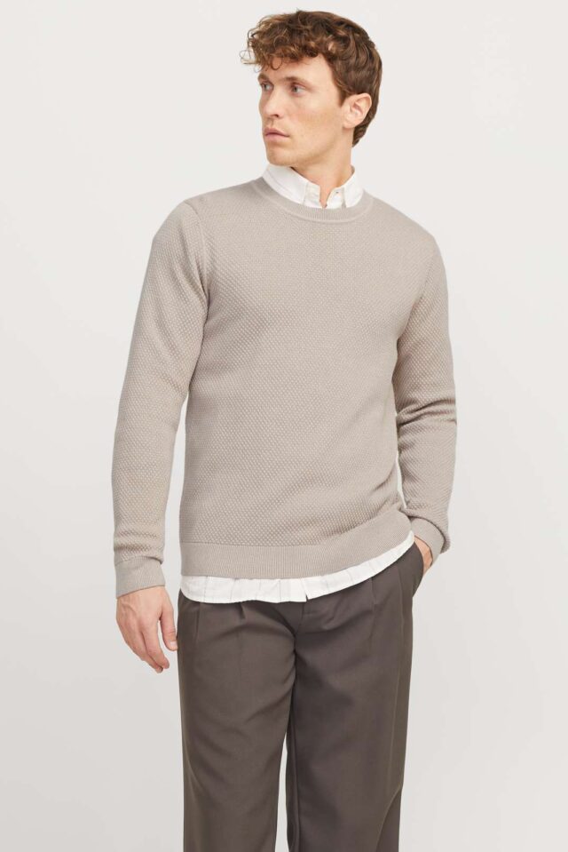 JPRBLUNOAH KNIT CREW NECK BF LN