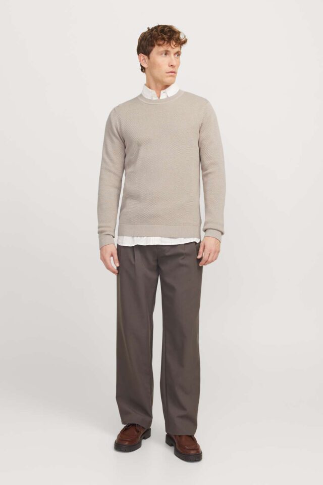 JPRBLUNOAH KNIT CREW NECK BF LN