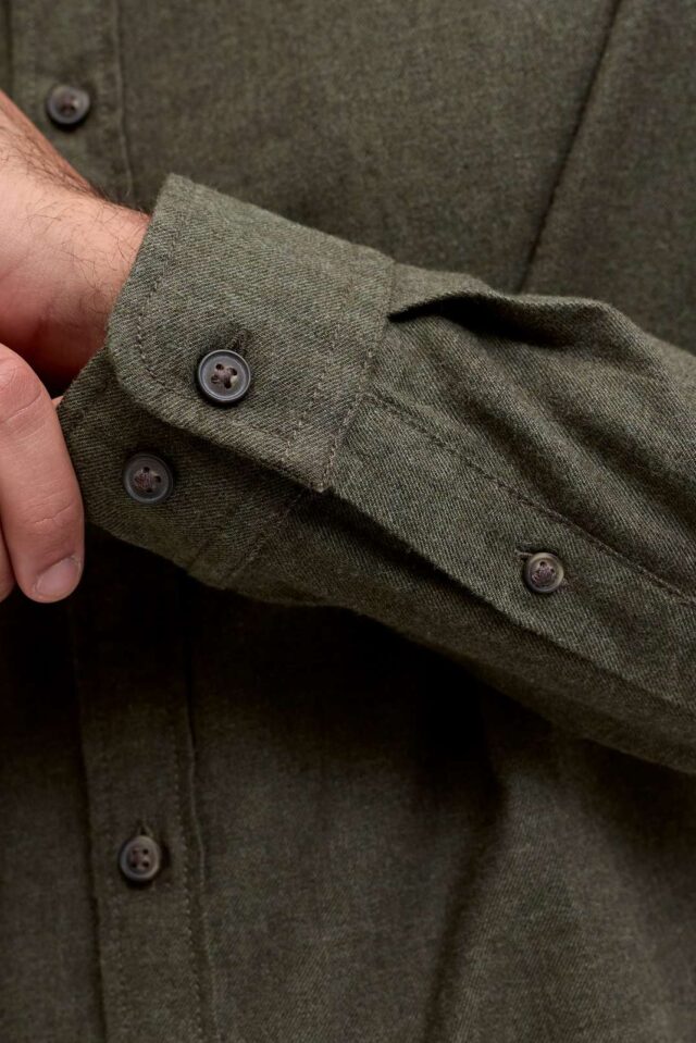 JJECLASSIC MELANGE SHIRT L/S NOOS