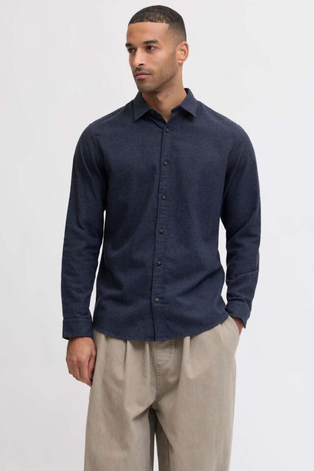 JJECLASSIC MELANGE SHIRT L/S NOOS