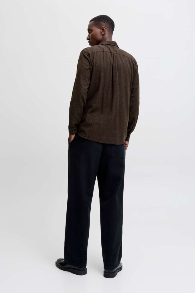 JJECLASSIC MELANGE SHIRT L/S NOOS