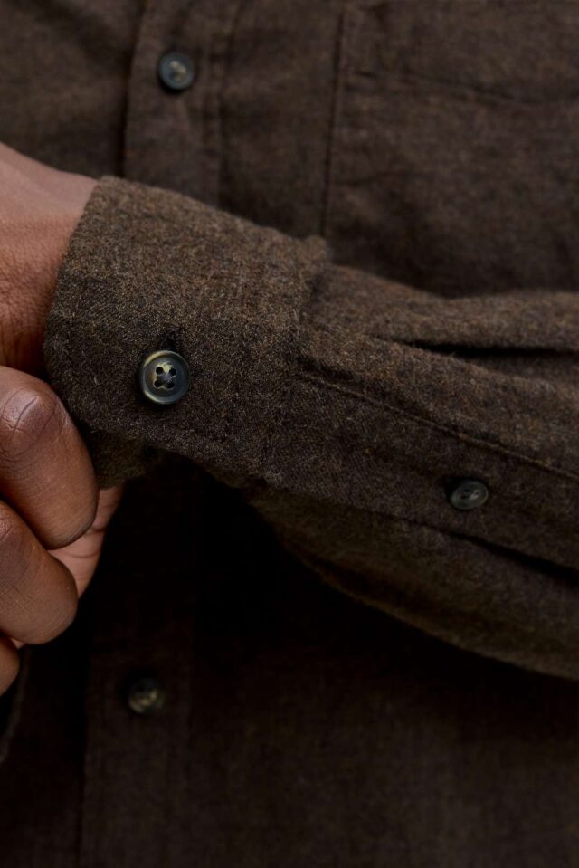 JJECLASSIC MELANGE SHIRT L/S NOOS