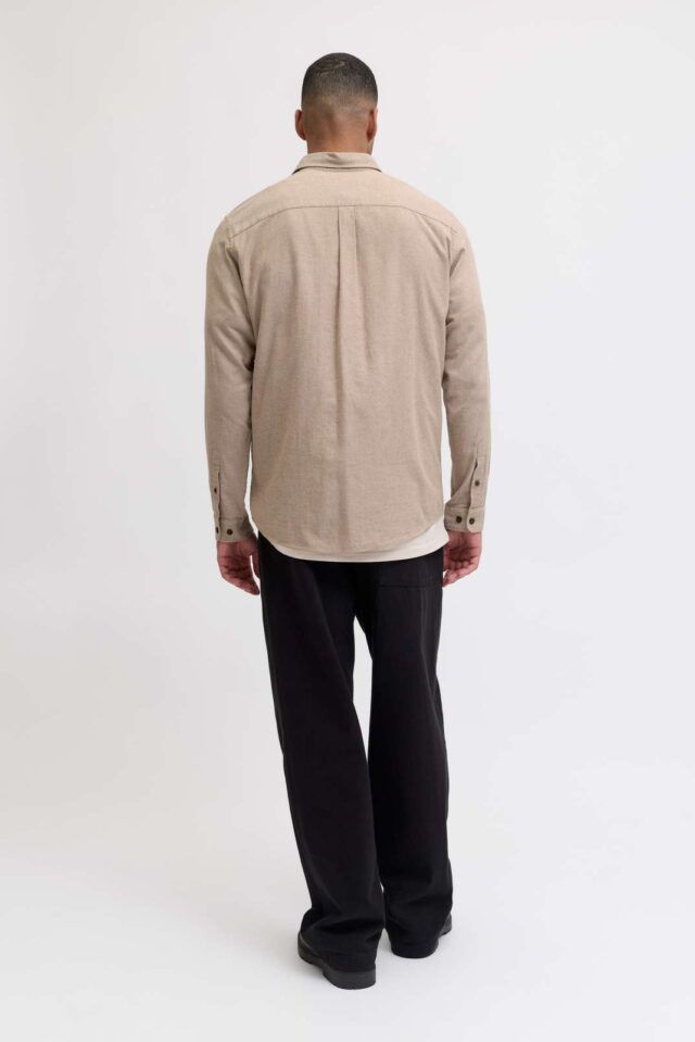 JJECLASSIC MELANGE SHIRT L/S NOOS