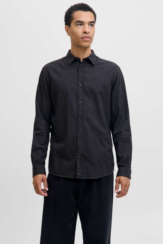 JJECLASSIC MELANGE SHIRT L/S NOOS