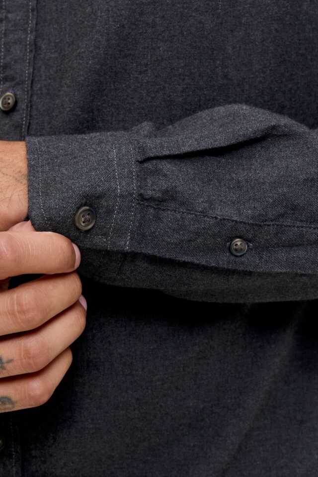 JJECLASSIC MELANGE SHIRT L/S NOOS