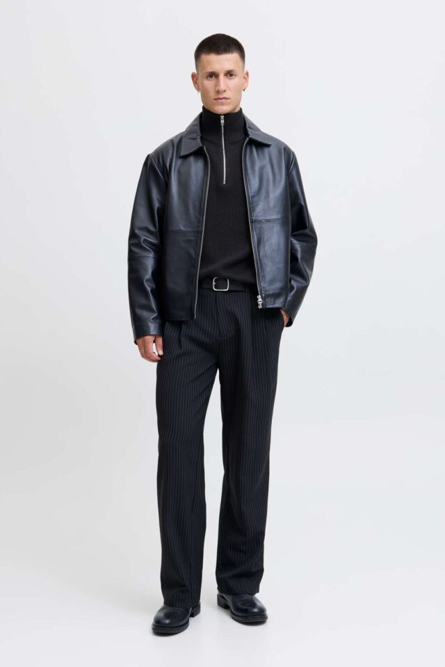 JJPANNEL KNIT HALF ZIP AW25